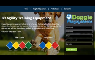 Landing Page Example - plumThumb Website Design