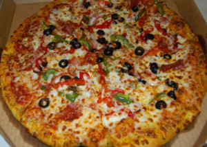 Pizza with extra website maintenance