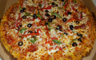 Pizza with extra website maintenance
